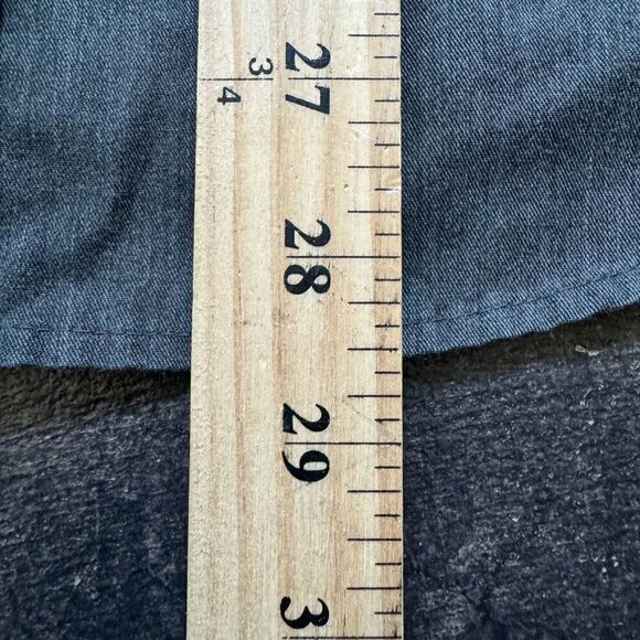 Dockers Button Down Long Sleeve Shirt Size Medium Stain Defender Cotton Blend - Picture 15 of 16